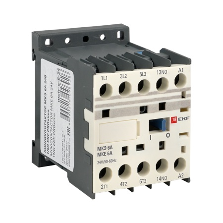 Миниконтактор МКЭ  6А 24В 1NO EKF PROxima