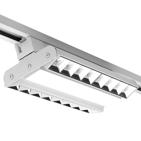Светильник трековый PTR 2260R 1F2S 60w 4000K 60°,120°,60° WH (белый) 280mm IP40 Jazzway