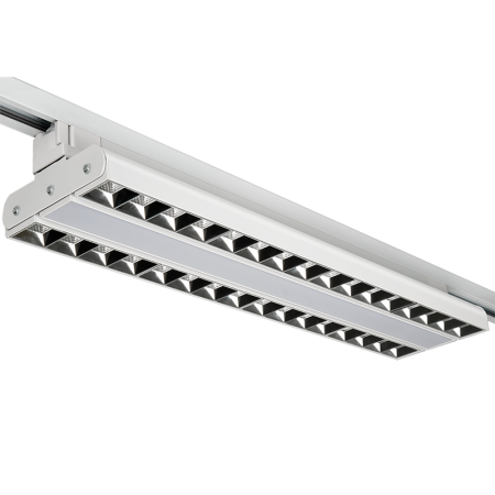 Светильник трековый PTR 2296R 1F2S 96w 4000K 60°,120°,60° WH (белый) 540mm IP40 Jazzway