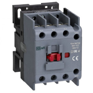 Контактор 38А 230В 1НО+1НЗ КМ-102 DEKraft