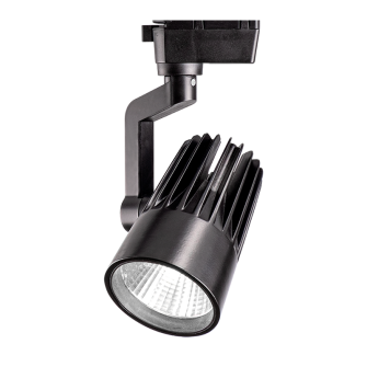 Светильник трековый Jazzway PTR 0130-2 30w 4000K 24° BL (чёрный) IP40