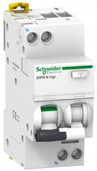 Дифференциальный автоматический выключатель iDPN N VIGI 6KA 25A C 30MA AC, Schneider Electric